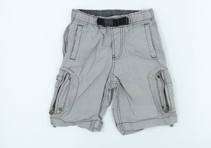 Gap Boys Grey 100% Cotton Cargo Shorts Size 5 Years Regular