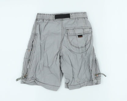 Gap Boys Grey 100% Cotton Cargo Shorts Size 5 Years Regular