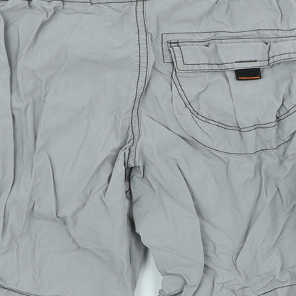 Gap Boys Grey 100% Cotton Cargo Shorts Size 5 Years Regular