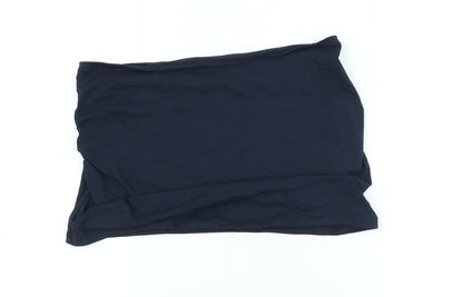 Womens UK Size L ESMARA Blue Basic T-Shirt