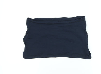 Womens UK Size L ESMARA Blue Basic T-Shirt