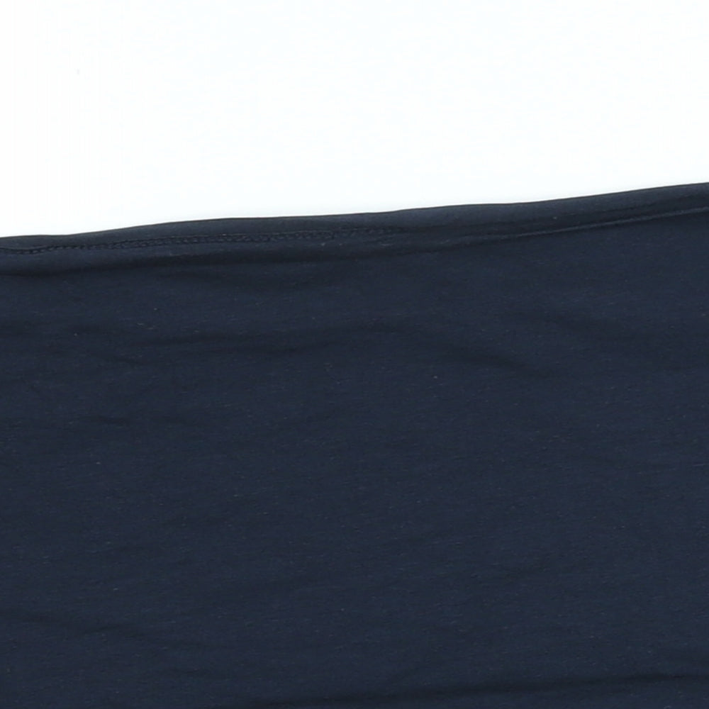 Womens UK Size L ESMARA Blue Basic T-Shirt