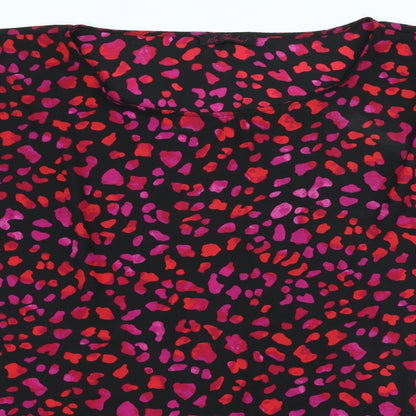 Womens UK Size 22 So Fabulous Black Basic Blouse