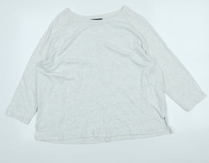 Womens UK Size 14 Marks and Spencer Grey Pullover Jumper