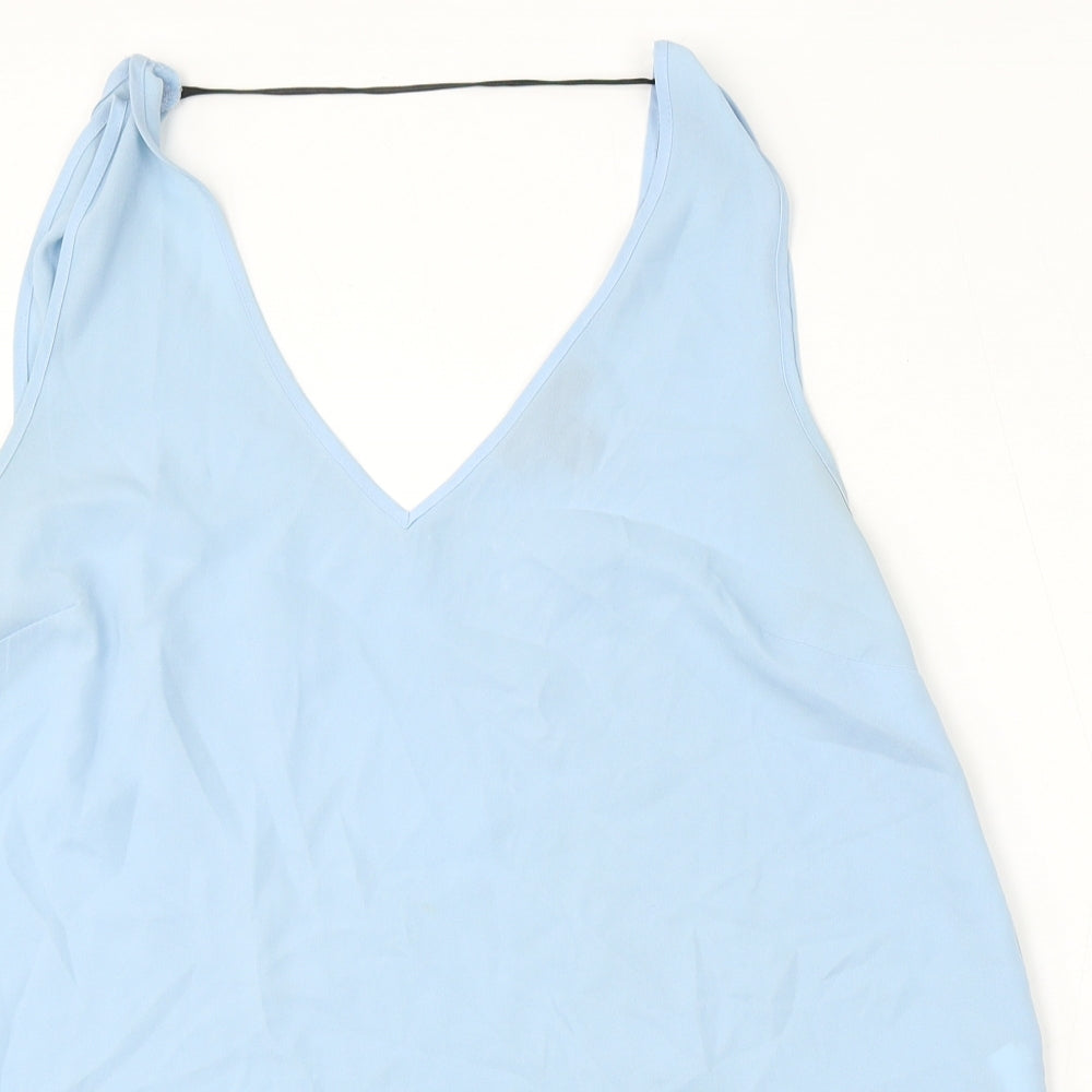 Womens UK Size 18 Atmosphere Blue Basic Blouse