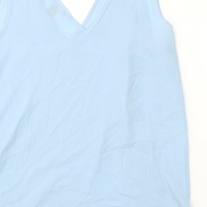 Womens UK Size 18 Atmosphere Blue Basic Blouse