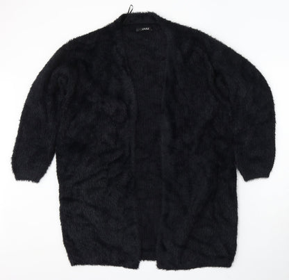 Womens UK Size S Quiz Black Cardigan Jumper