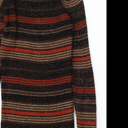 Womens UK Size 8 South Multicoloured Pullover Jumper