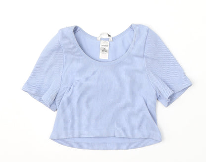 Womens UK Size M Pep&Co Blue Pullover Jumper