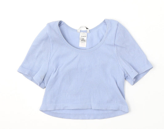 Womens UK Size M Pep&Co Blue Pullover Jumper