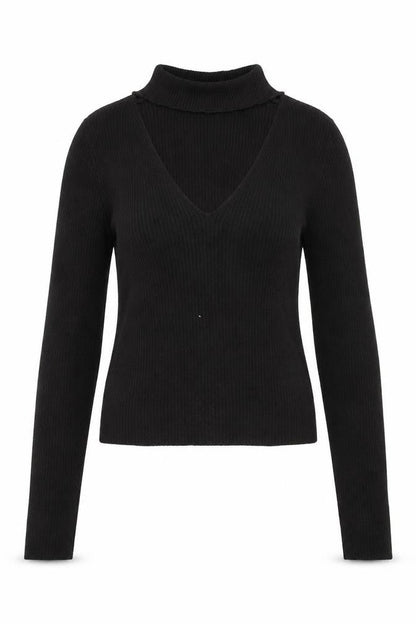 Womens UK Size 8 Atmosphere Black Pullover Jumper