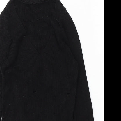Womens UK Size 8 Atmosphere Black Pullover Jumper