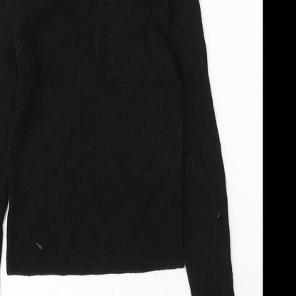 Womens UK Size 8 Atmosphere Black Pullover Jumper