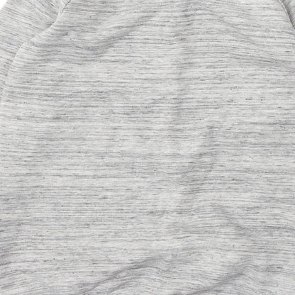 Nutmeg Girls Grey Cotton Pullover Hoodie Size 11-12 Years