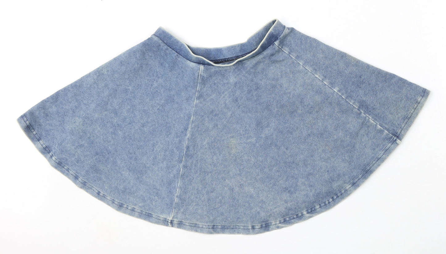 Womens UK Size 8 Topshop Skater  Skirt