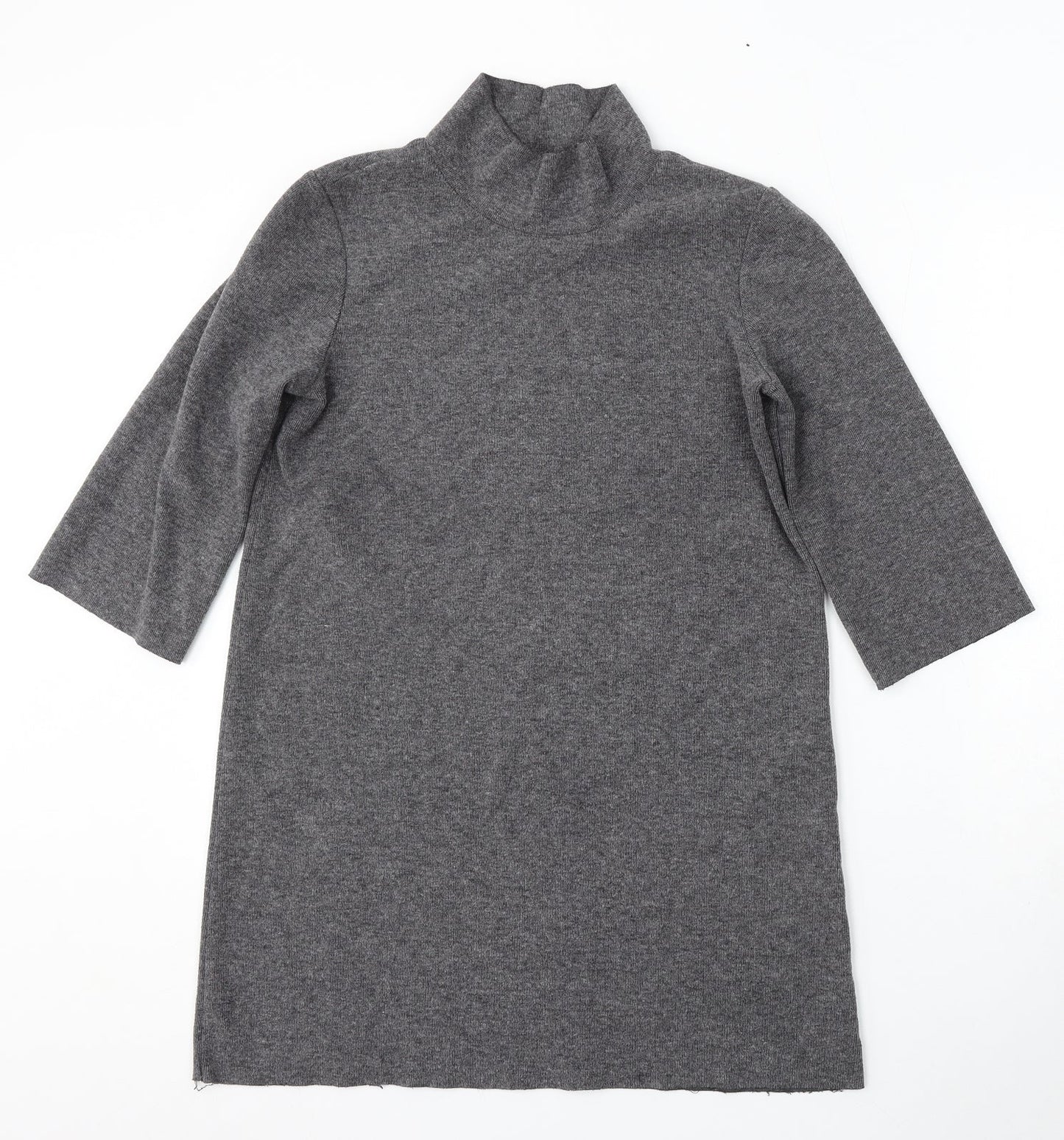 Womens UK Size S Zara Grey Pullover Jumper
