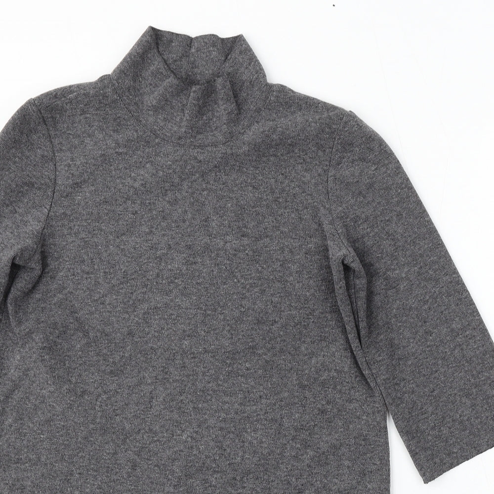 Womens UK Size S Zara Grey Pullover Jumper