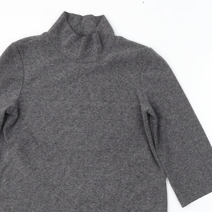 Womens UK Size S Zara Grey Pullover Jumper