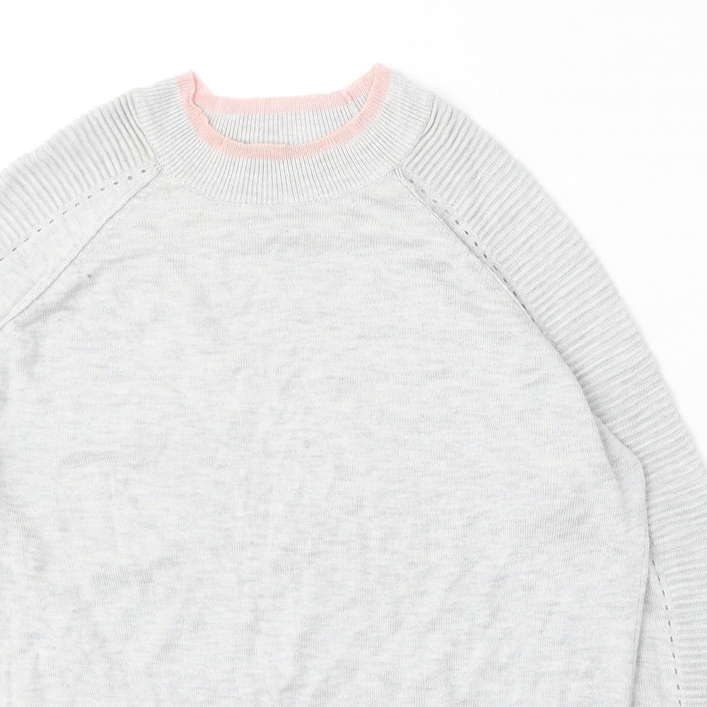 Womens UK Size 12 NEXT Grey Pullover Jumper