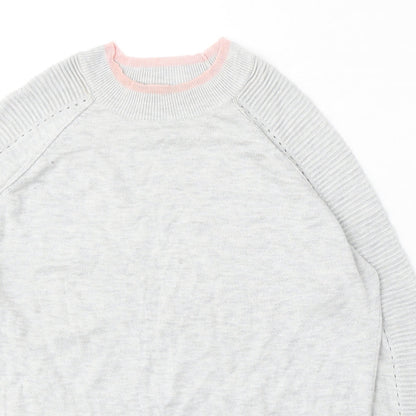 Womens UK Size 12 NEXT Grey Pullover Jumper