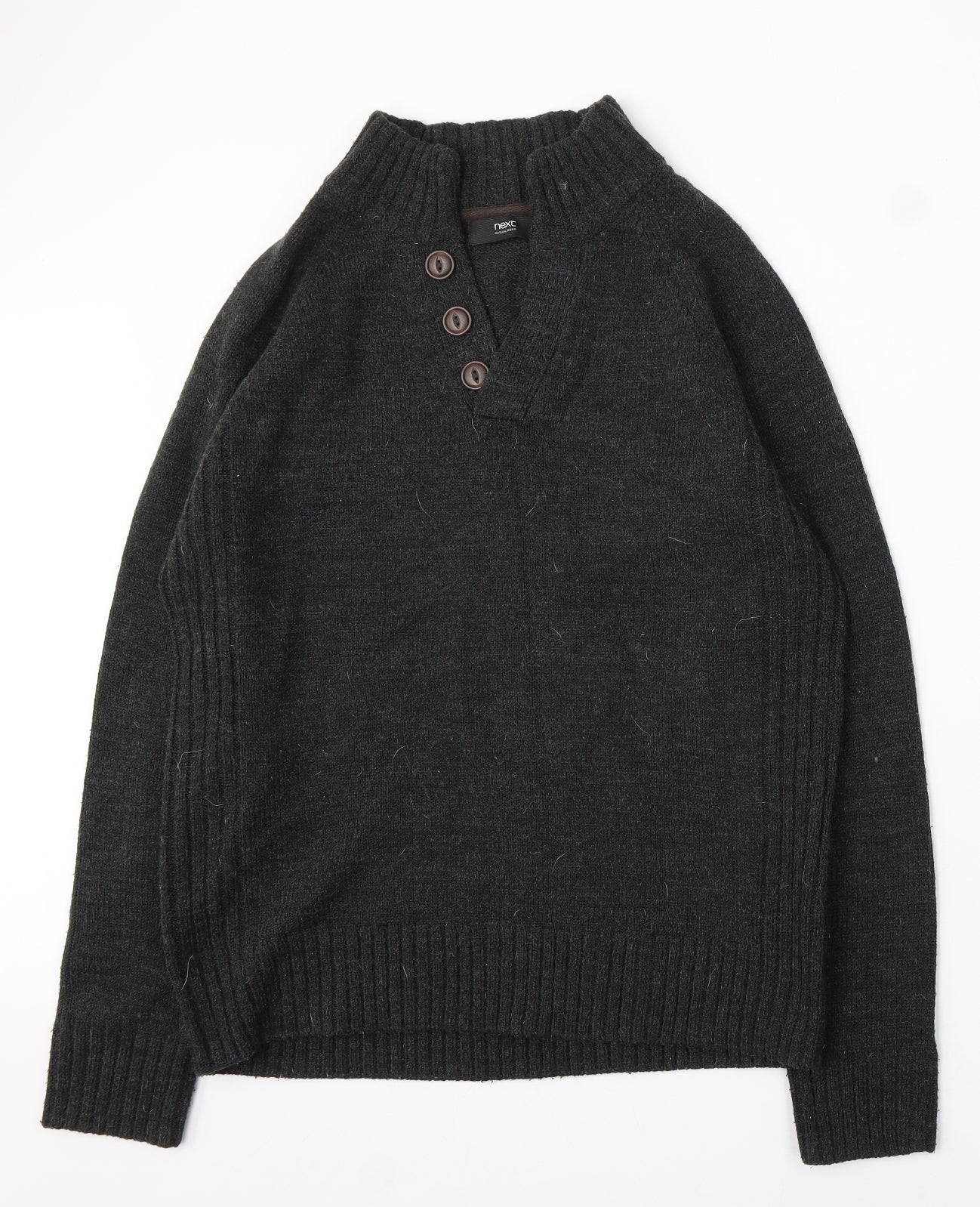 Womens UK Size L NEXT Grey Pullover Jumper