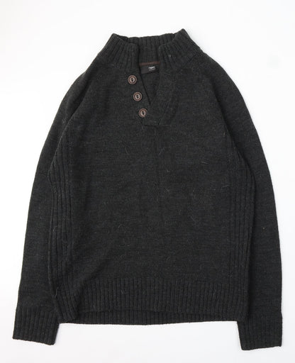 Womens UK Size L NEXT Grey Pullover Jumper
