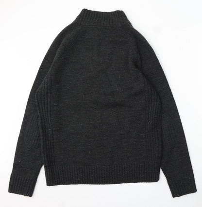 Womens UK Size L NEXT Grey Pullover Jumper