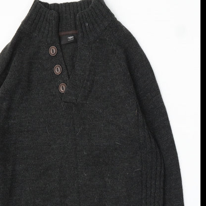 Womens UK Size L NEXT Grey Pullover Jumper
