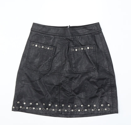 Womens UK Size 4 Stradivarius A-Line  Skirt