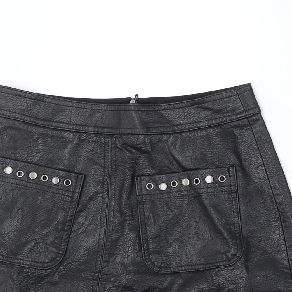 Womens UK Size 4 Stradivarius A-Line  Skirt