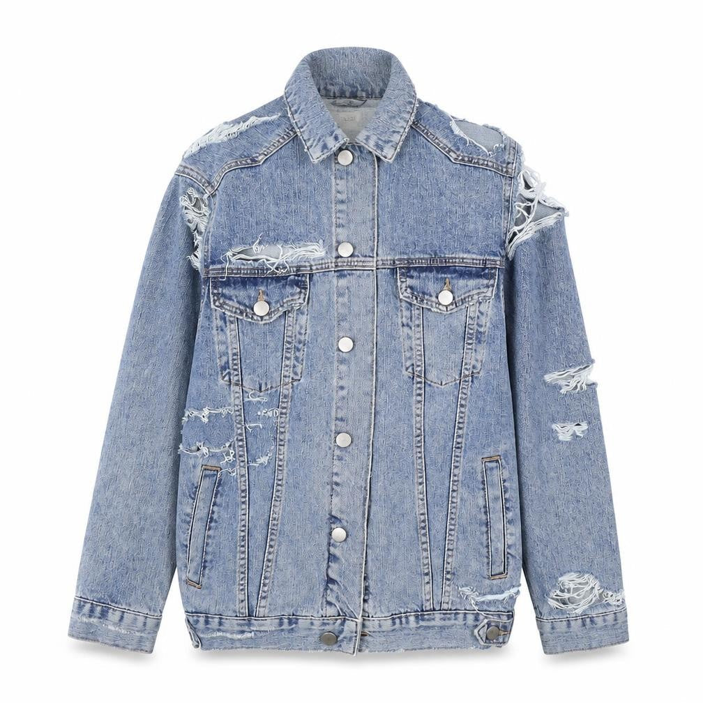 Womens UK Size 4 ASOS Blue Jacket