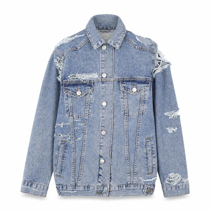 Womens UK Size 4 ASOS Blue Jacket