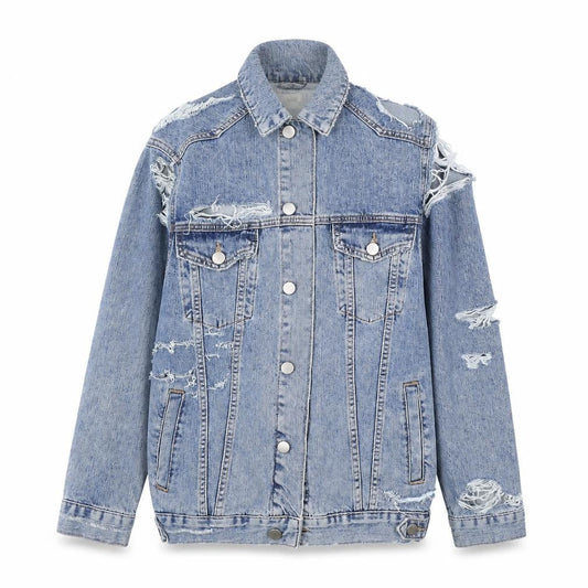 Womens UK Size 4 ASOS Blue Jacket