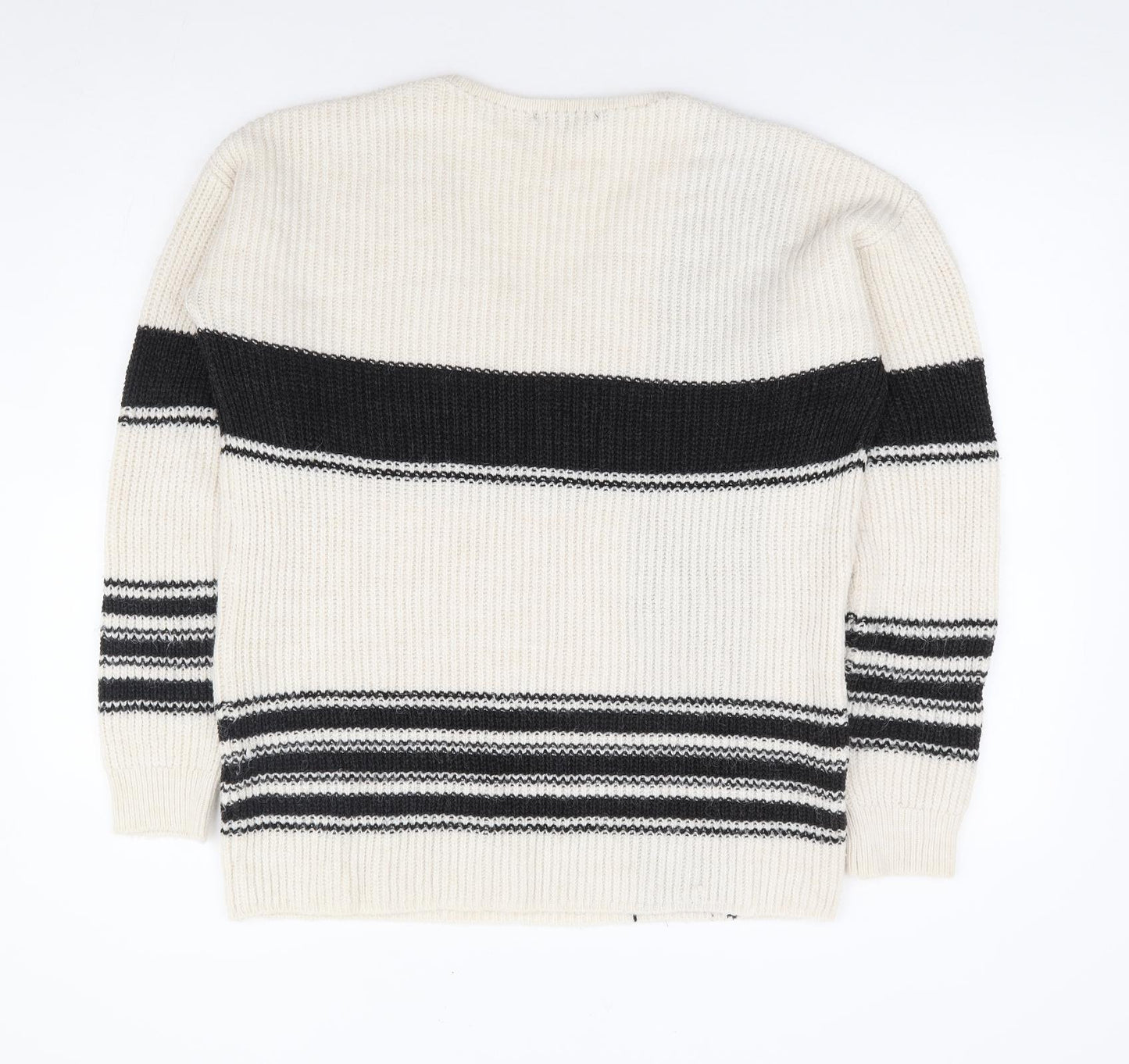 Womens UK Size 8 NEXT Ivory Pullover Jumper