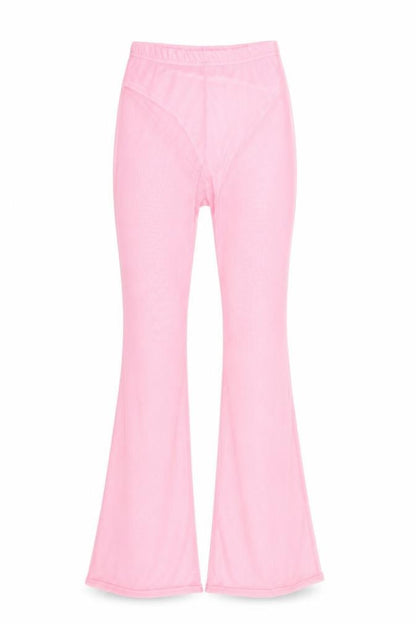 Womens UK Size 4 Pretty Little Thing Regular Fit  Pink Trousers