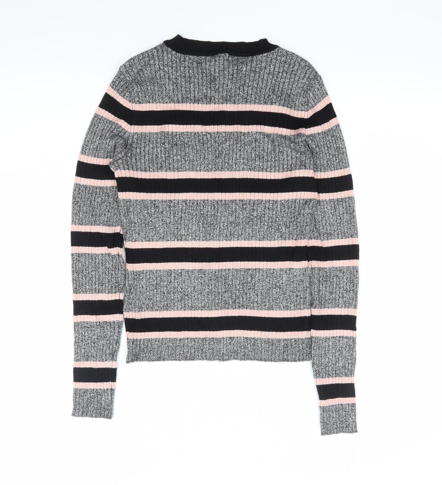 Womens UK Size S H&M Grey Pullover Jumper