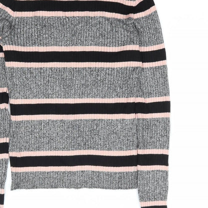 Womens UK Size S H&M Grey Pullover Jumper