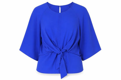 Womens UK Size 14 Avon Blue Kimono Blouse