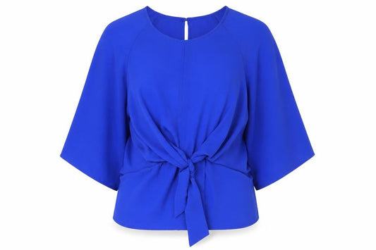 Womens UK Size 14 Avon Blue Kimono Blouse