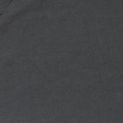 Marks and Spencer Girls Grey Polyester Flare Skirt Size 9 Years Regular