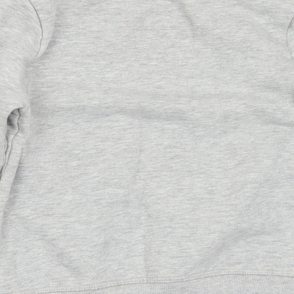 George Boys Grey Cotton Pullover Sweatshirt Size 5-6 Years - Dude