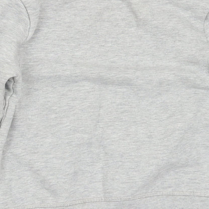 George Boys Grey Cotton Pullover Sweatshirt Size 5-6 Years - Dude