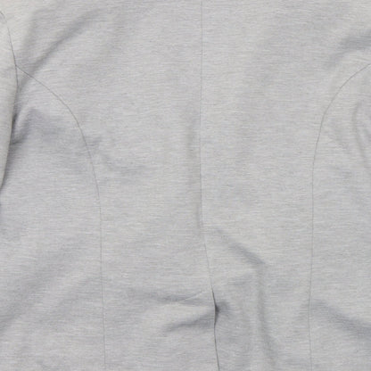 Miss Selfridge Womens Grey Polyester Jacket Suit Size 10