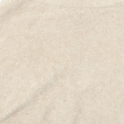 Primark Womens Beige Acrylic A-Line Skirt Size 6