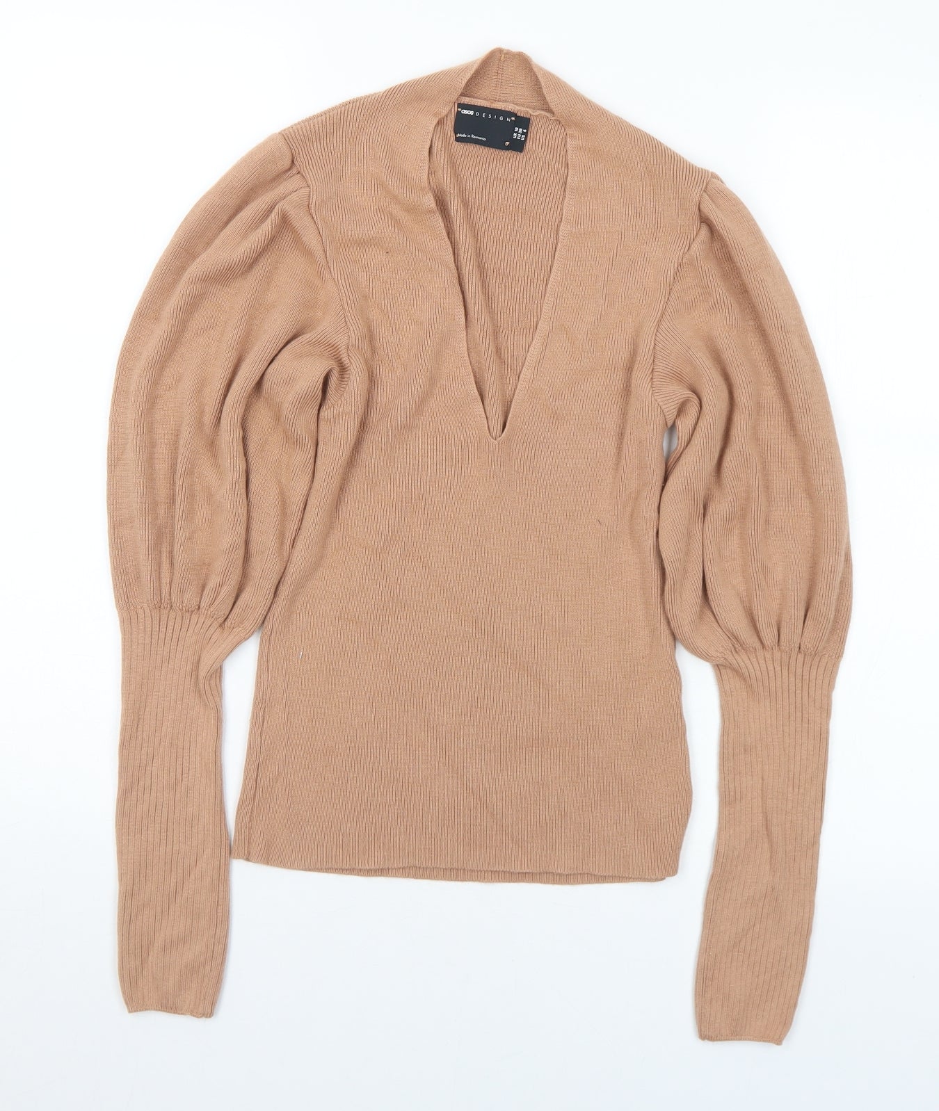 Womens UK Size 10 ASOS Brown Pullover Jumper