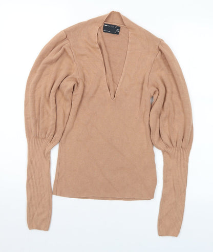 Womens UK Size 10 ASOS Brown Pullover Jumper