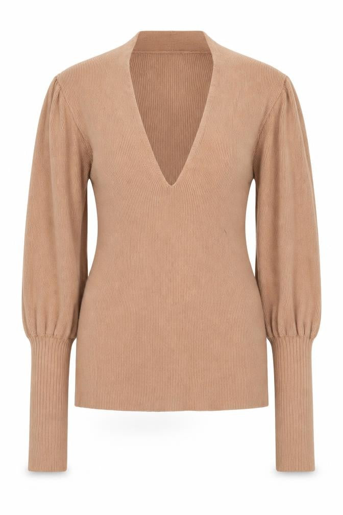 Womens UK Size 10 ASOS Brown Pullover Jumper