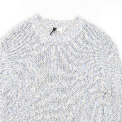 Womens UK Size S Divided Multicoloured Pullover Jumper