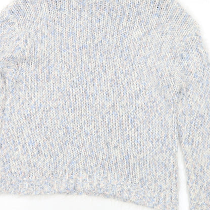 Womens UK Size S Divided Multicoloured Pullover Jumper