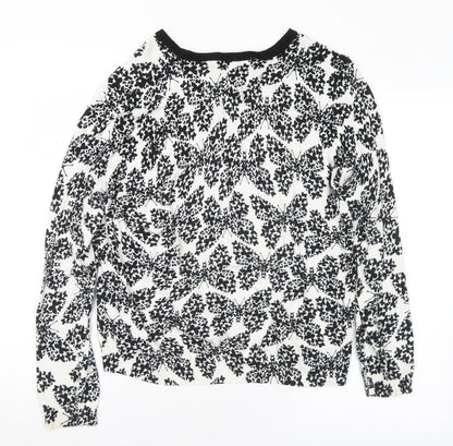 Womens UK Size 18 Marks and Spencer White Cardigan Jumper